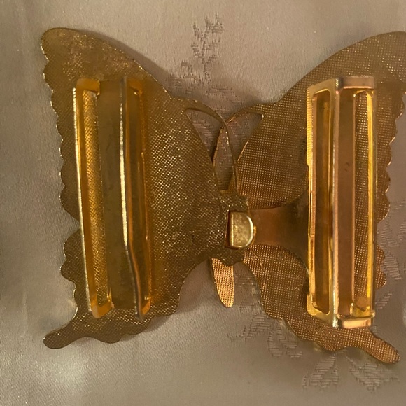 Cloisonné Butterfly Belt Buckle - Picture 5 of 6